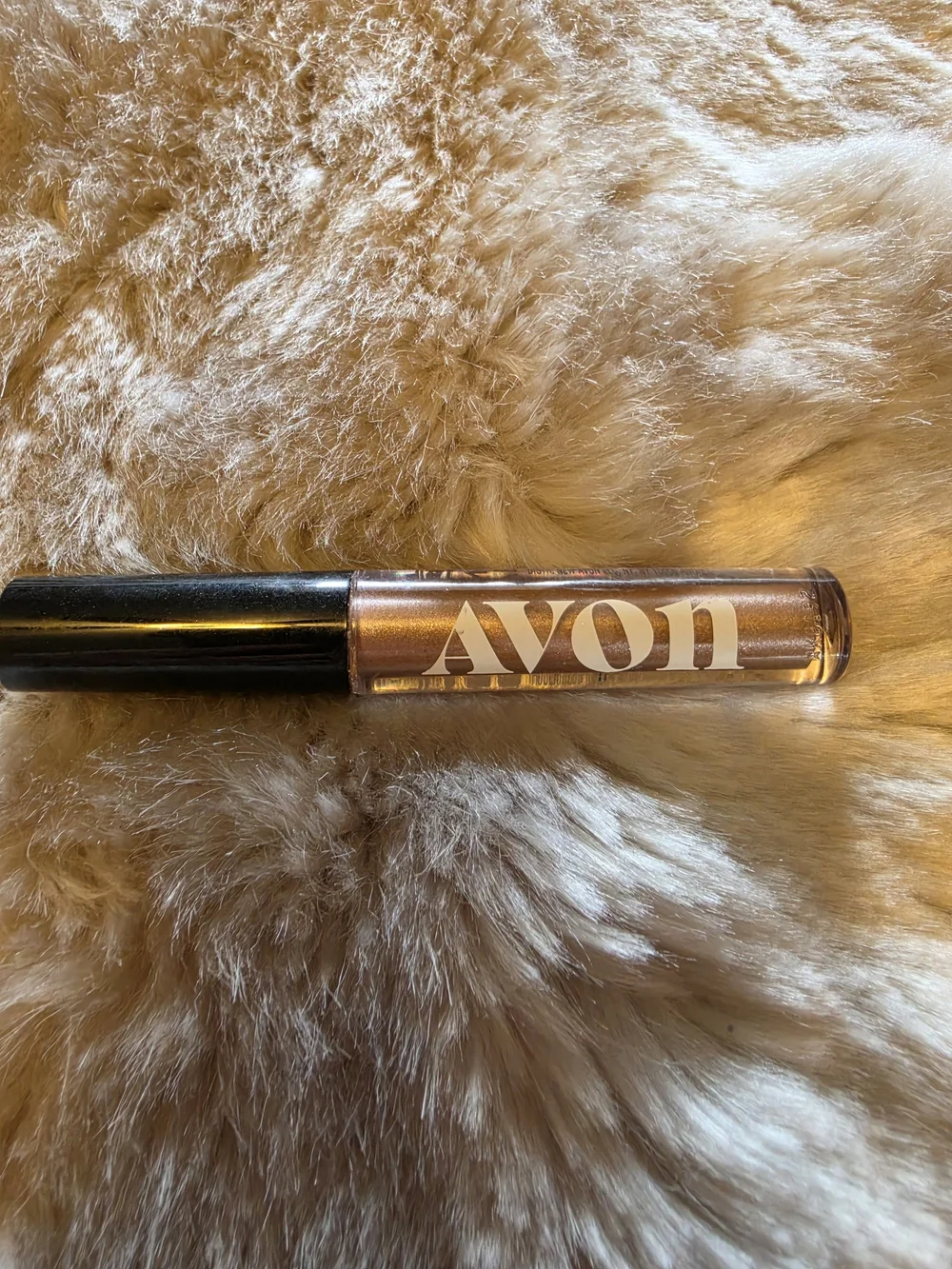Avon Shimmer Lip Gloss in Warm Rose Copper